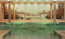 der renommierte Wandmaler Wolfgang Harms,